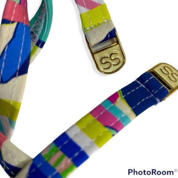 Sunseeker Australia Halter Strappy top Bikini 2 piece Swimsuit classic mid rise - Picture 6 of 16